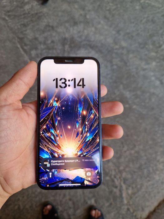 iphoni 12 holati yaxshi feci ishlidi kar dak bor