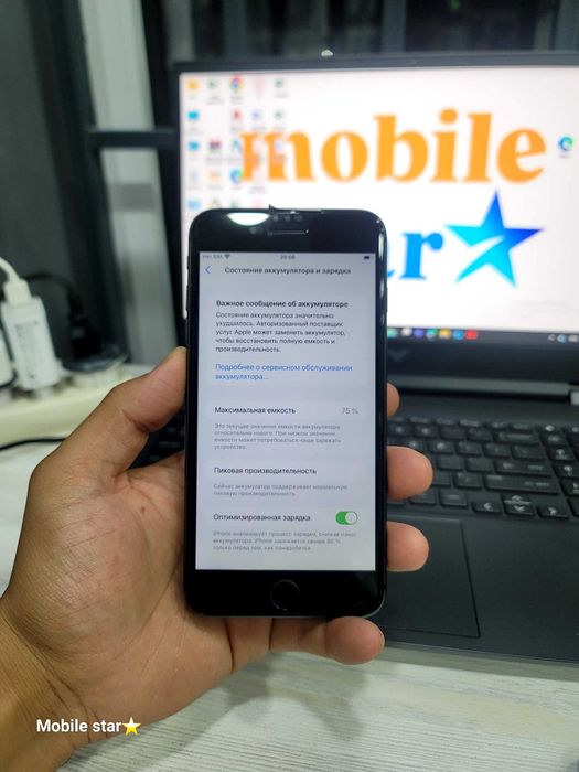 iphone 8+  plus  64gb  batareya 75% xolati yaxshi