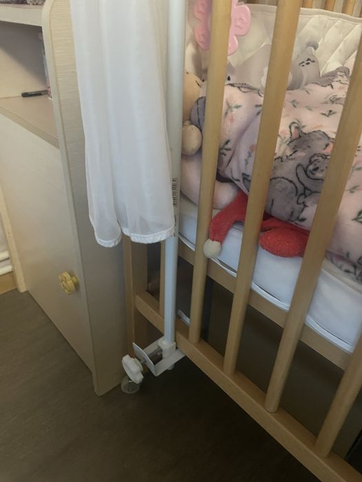 Бебешка кошара дървена