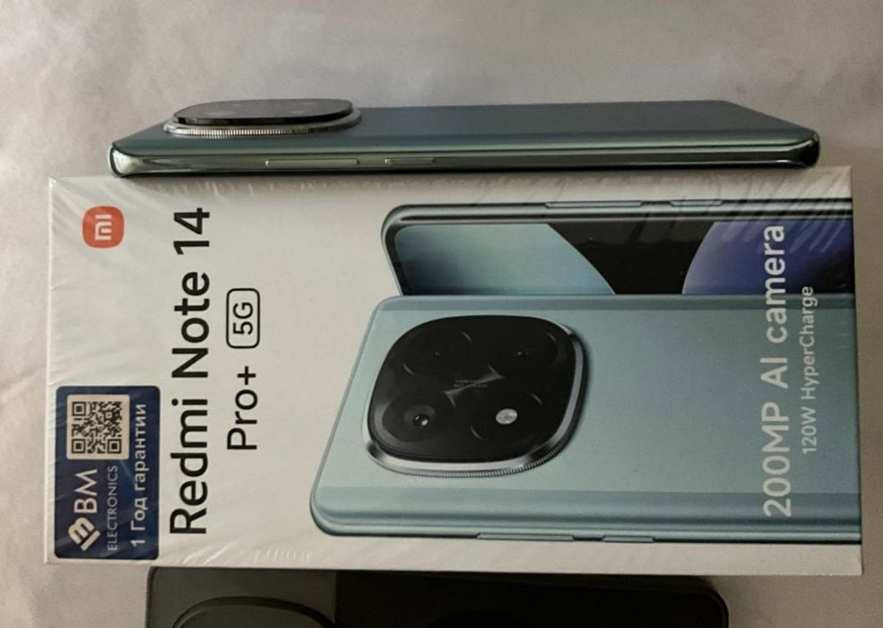 Redmi Note 14pro plus 5g 12+12/512gb Состояние как новая фул комплект