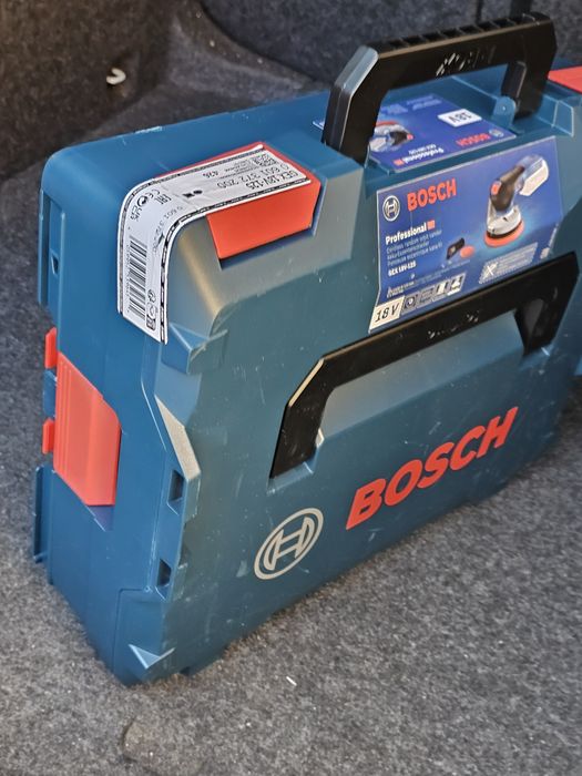 Slefuitor cu excentric compatibil cu acumulator Bosch GEX 18V-125