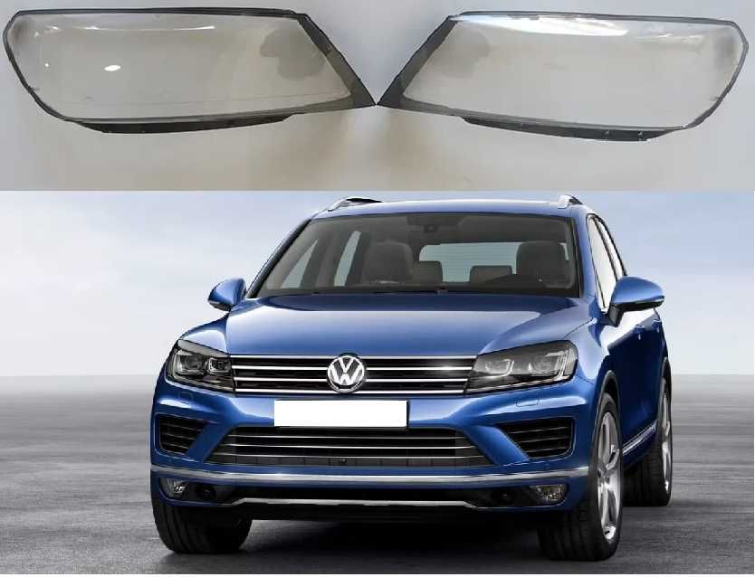 Стъкла за фар VW Touareg 15-18, Стъкла капаци за фар Туарег фейслифт