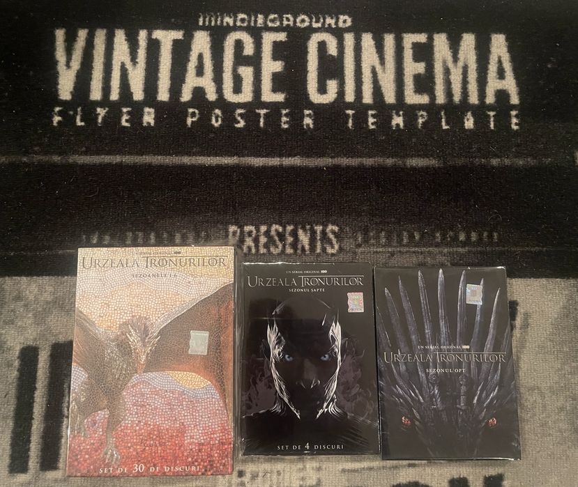 Film Serial Urzeala Tronurilor / Game of Thrones Colectia Completa DVD