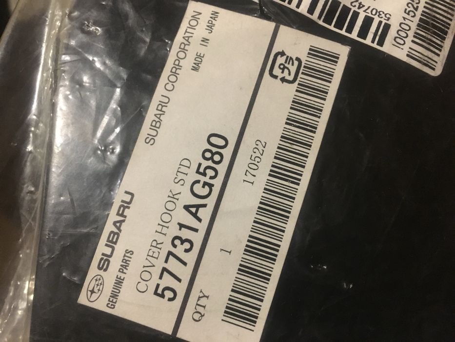 Заглушка бампера Subaru