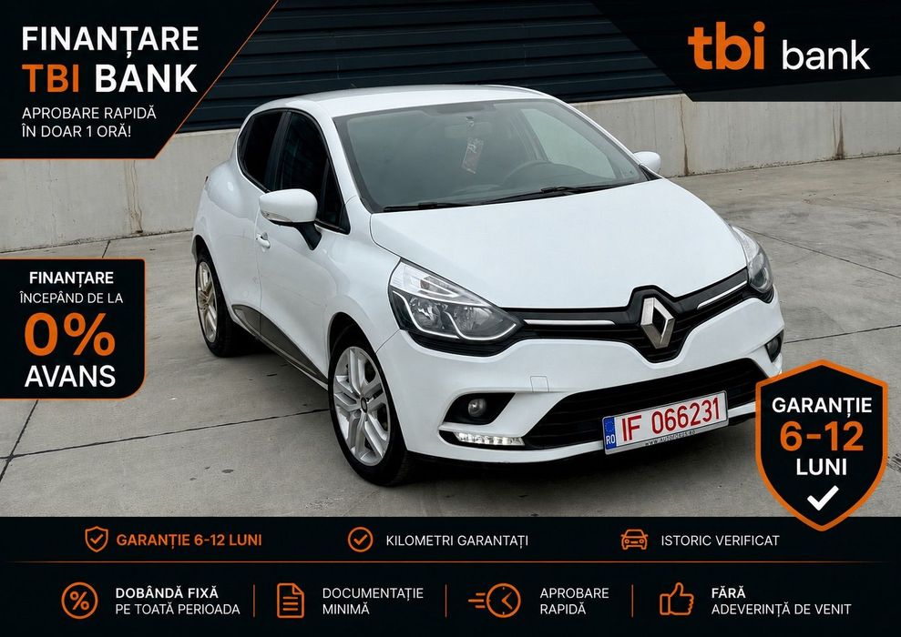 Renault Clio 2019, 114500 km, 0,9 tce, posibilitate rate, TVA inclus deductibil