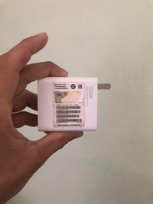 Xiaomi 120W original turbo zaryadlovchi