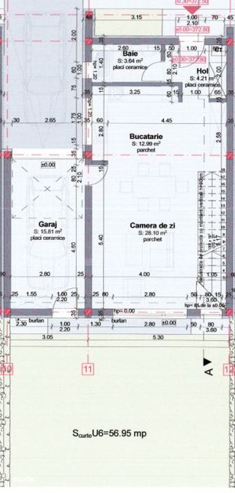Casa individuala 4 camere, 111.23mp, 56.95 mp gradina, zona Porii