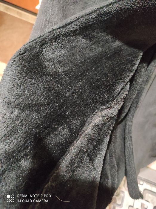 Пальто -дубленка женское теплое