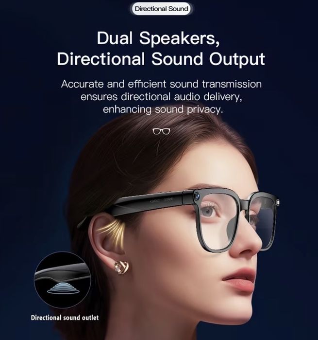 Очила с камера за запис на видео и AI- фотохромни