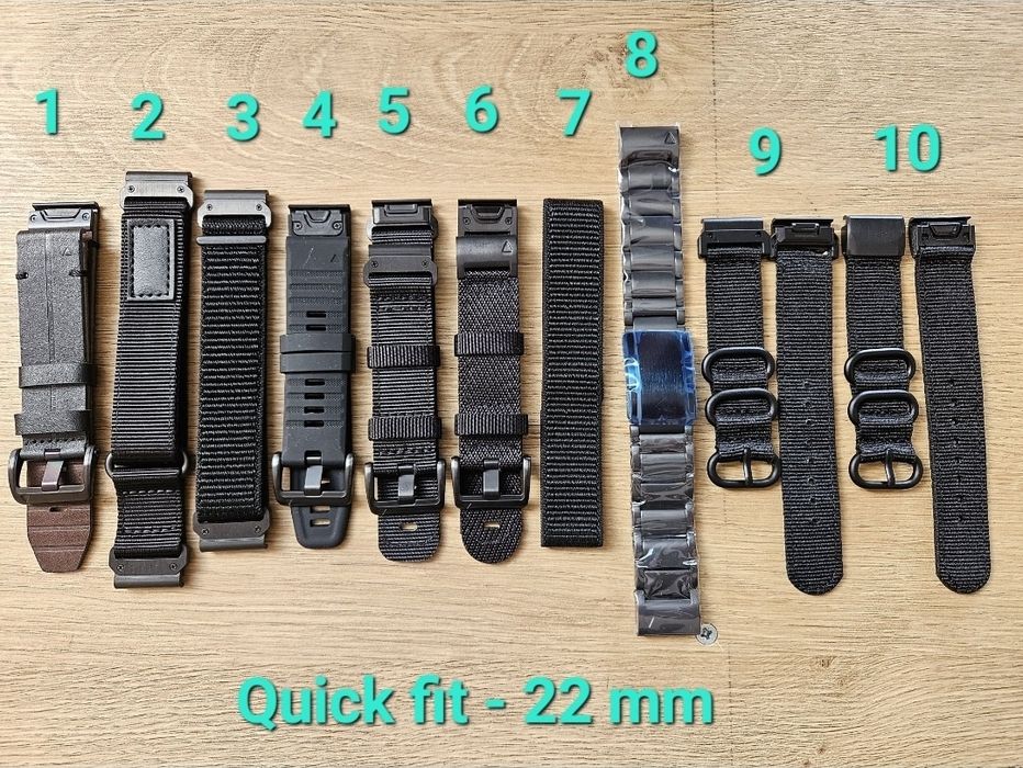 Curelele compatibile cu ceasurile Garmin 26mm, 22mm, 20mm