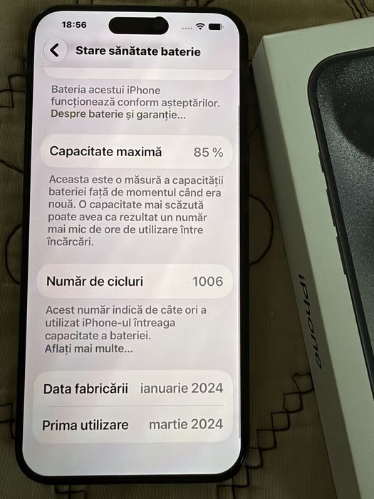 iPhone 15 PRO MAX 256GB