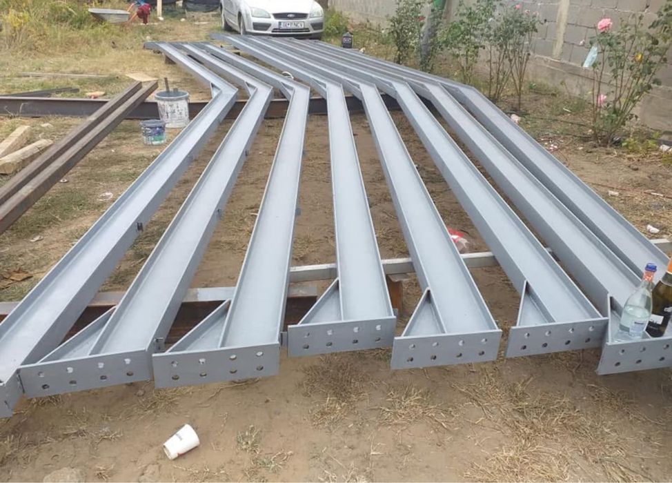 Vând structură metalică 12x30x4 detali la telefon