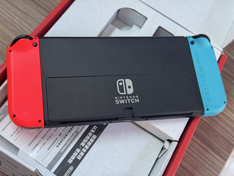 Nintendo Switch OLED с поставен чип