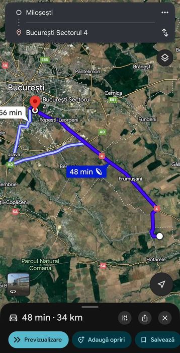 Teren intravilan la 30km de București