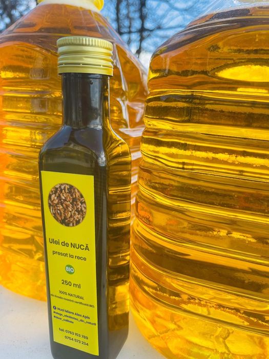 Ulei de nucă presat la rece 2026