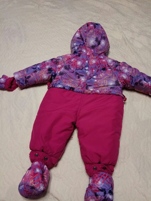 Комбинезон для девочки, зимний.