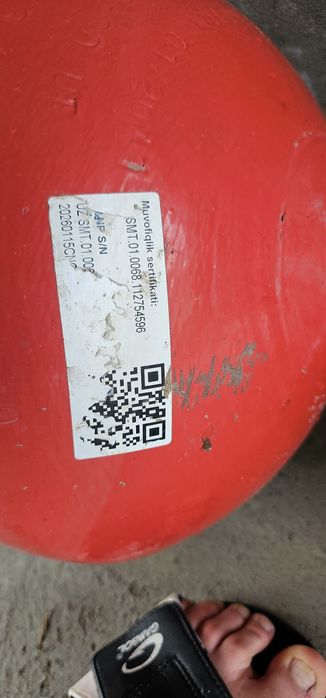 Metan gaz balon 150 talik 26 yil