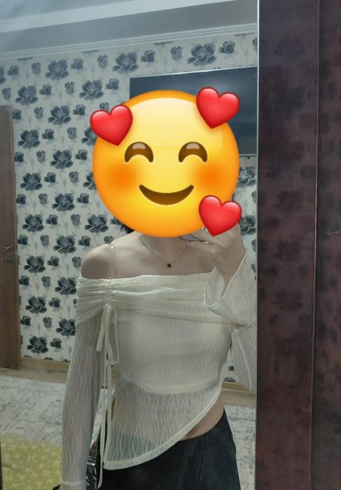 Лонг с открытыми плечами