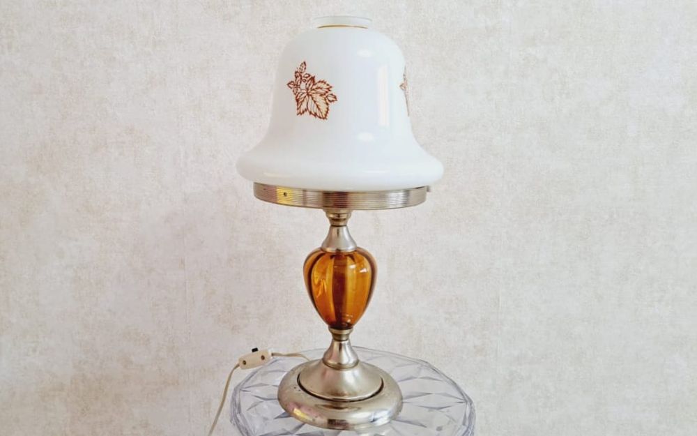 Советская настольная лампа