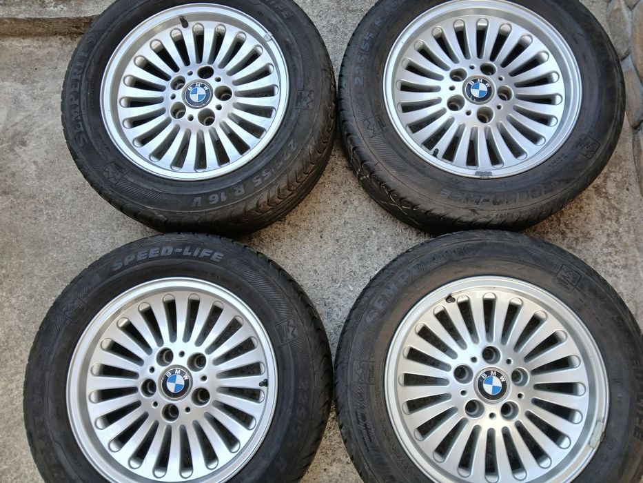 Оригинални Алуминиеви джанти 16цола за BMW E 39.Style 33.5×120.ET-20.