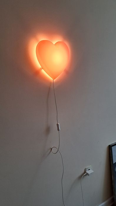 IKEA, LED стенна лампа за детска стая.