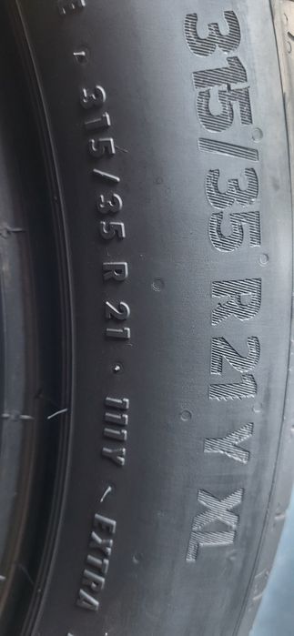 2 anvelope 315 35 21 continental runflat dot 2021