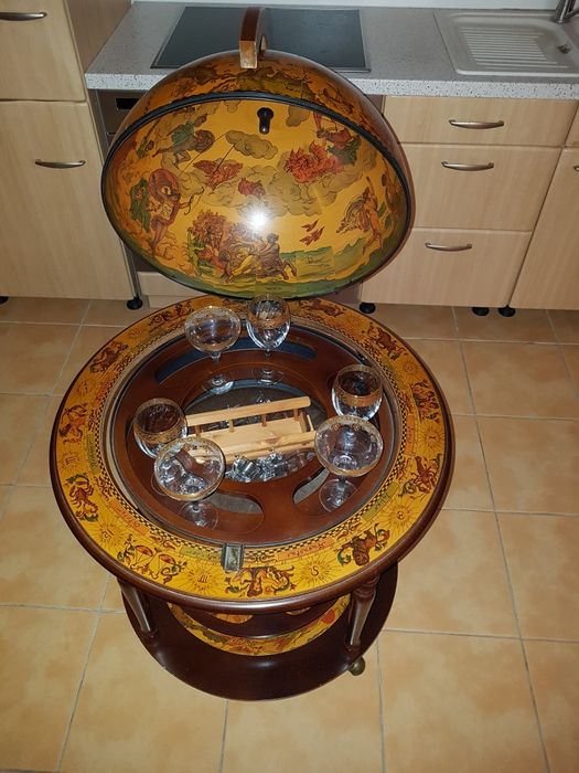 vand Glob de lemn pământesc,din,Egipt.