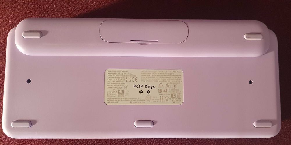 Tastatură Logitech Pop Keys Daydream - garanție inclusă