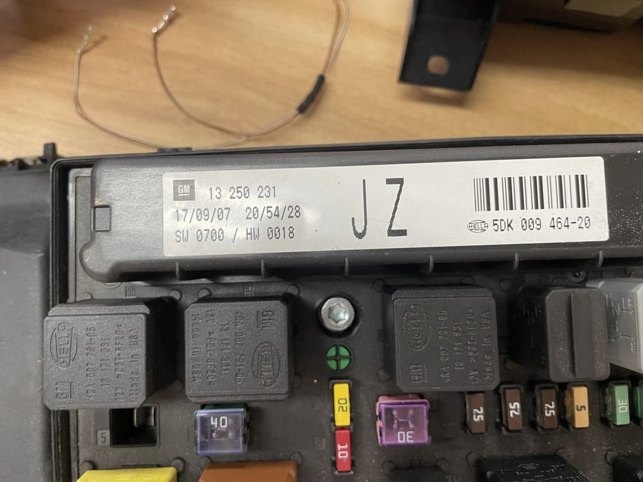 Ecu  компютър  комплект запалване Opel Astra H