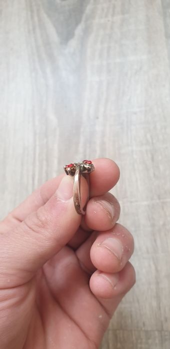 Uzuk kumush 925 +fianit tosh