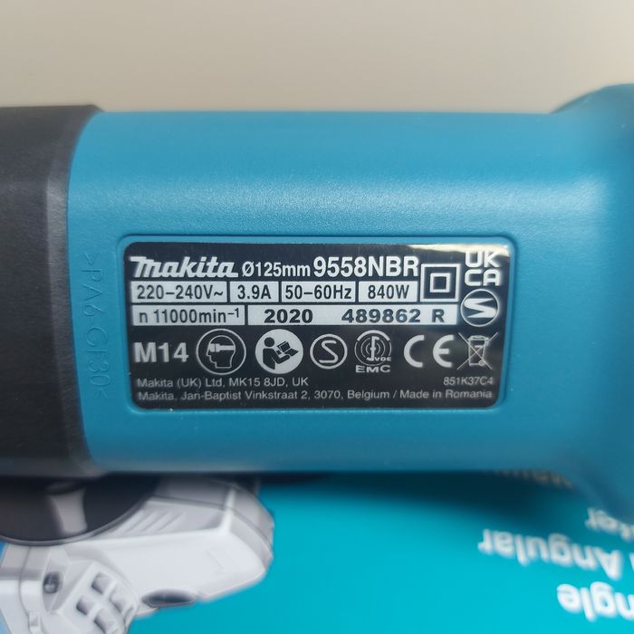 Ъглошлайф Makita 9558NBRZ 125mm 840W