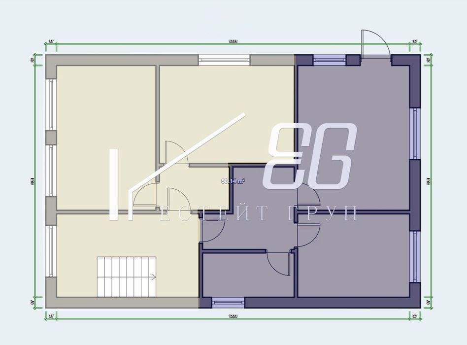 Етаж от къща в Варна-Аспарухово площ 68 цена 95000