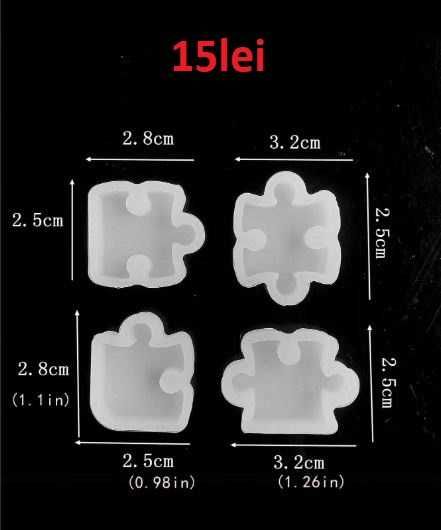 Matrite din Silicon Diverse forme – lumanari, sapun, ipsos