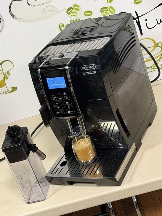 Кафемашина кафе автомат delonghi dinamica с гаранция