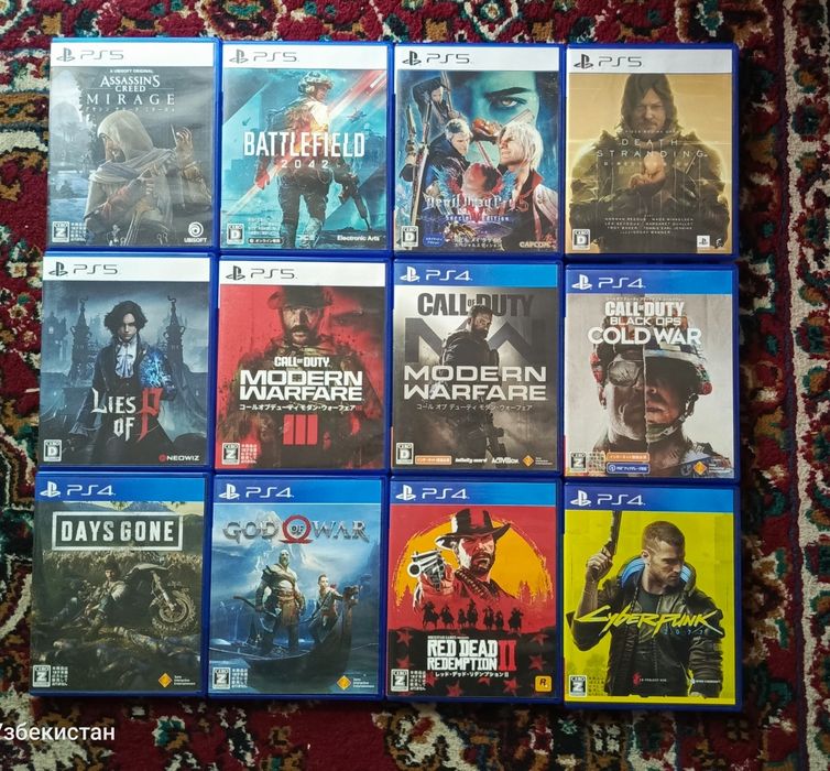 Ps4 disklari диски для плейстейшн ps4 ps5 ps VR Vita