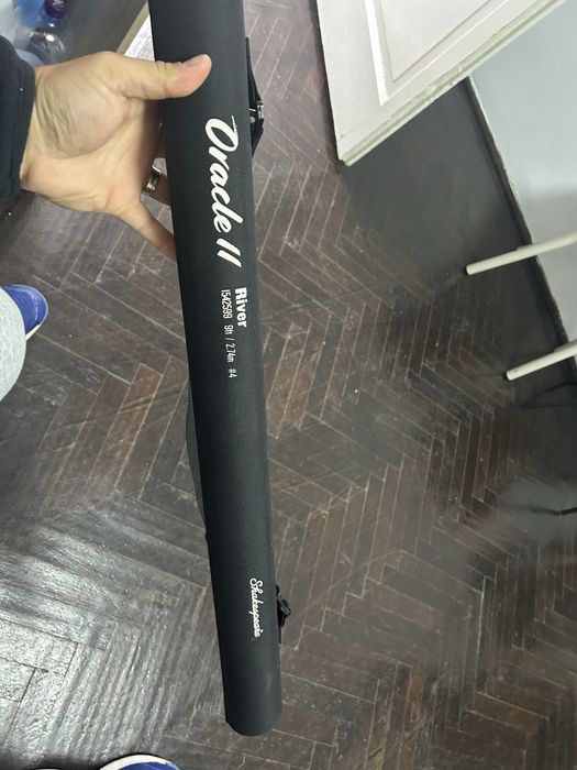 Lanseta la musca + molineta + mustea confectionate manual