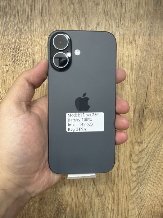 Iphone 17 ozi 256 black 1 sim