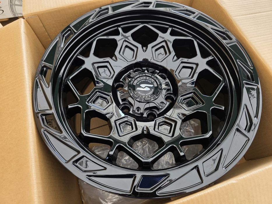 Jante de aliaj pentru toyota  land cruiser,ford  ranger marca silver line  pe 18 model Midland