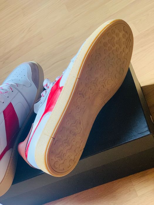 Adidasi barbati piele IL Passo cu cutie / pantofi sport albi