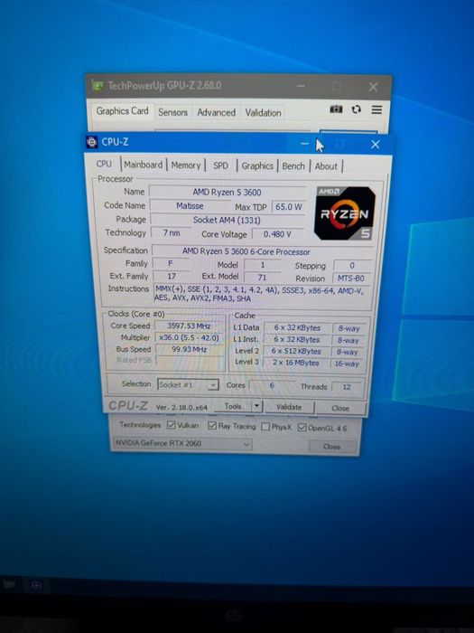 Компьтер ryzen 5 3600