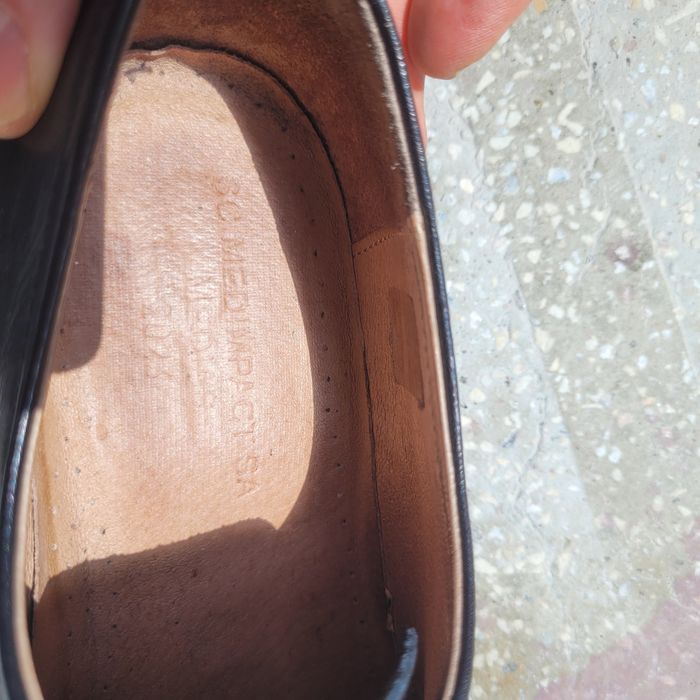 pantofi barbati negru piele