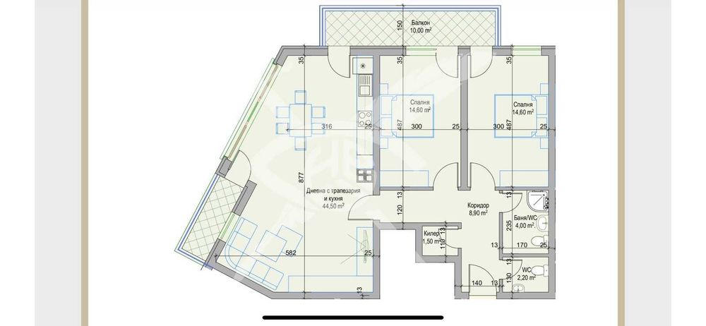 Продава се Тристаен апартамент в Пловдив, Христо Смирненски - 129 кв.м за 1458 €/кв.м - Снимка #16