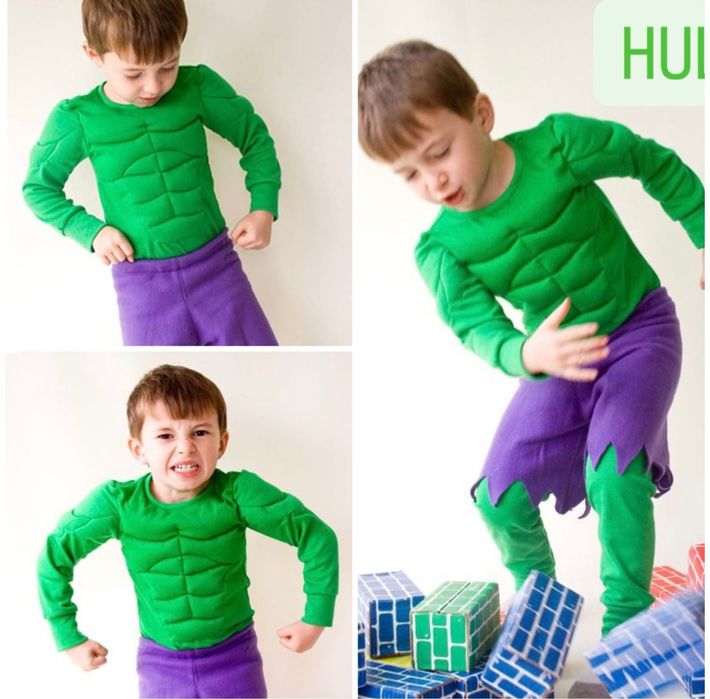 Костюм на Хълк различни видове