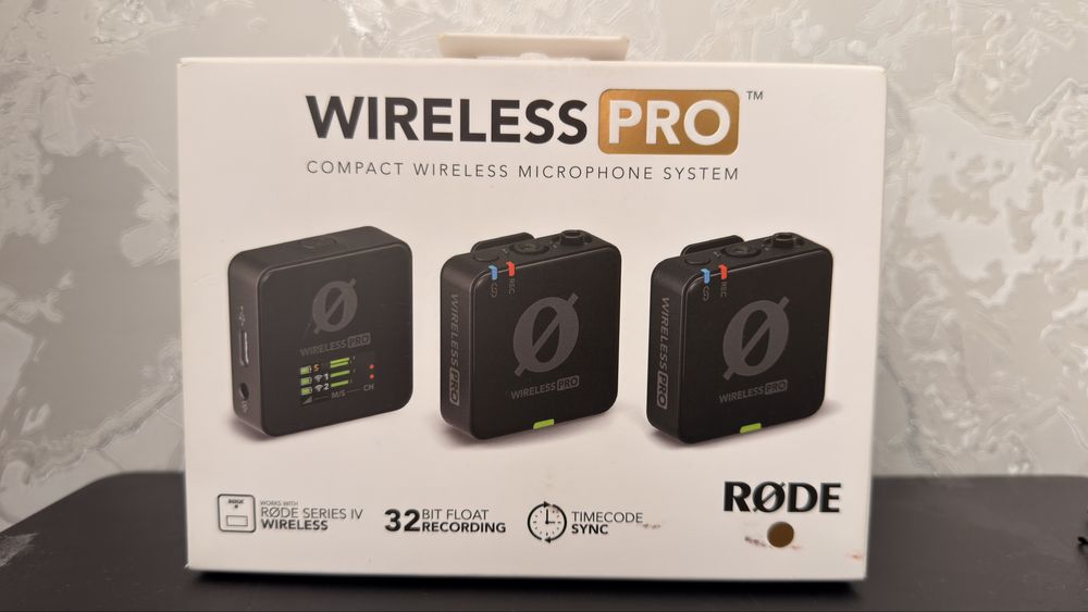 Петличка микрофон Rode Wireless Pro
