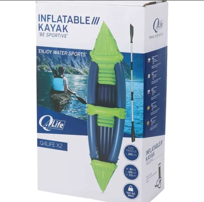 Caiac gonflabil Q4life x2