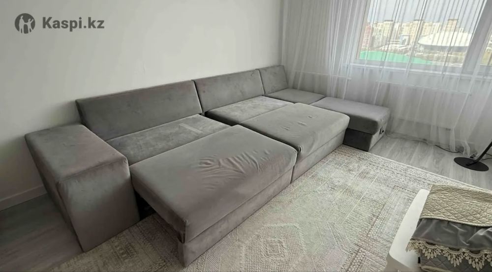 Срочно, самовывоз (сегодня до 18.00), диван б/у, 3.30 м. длина