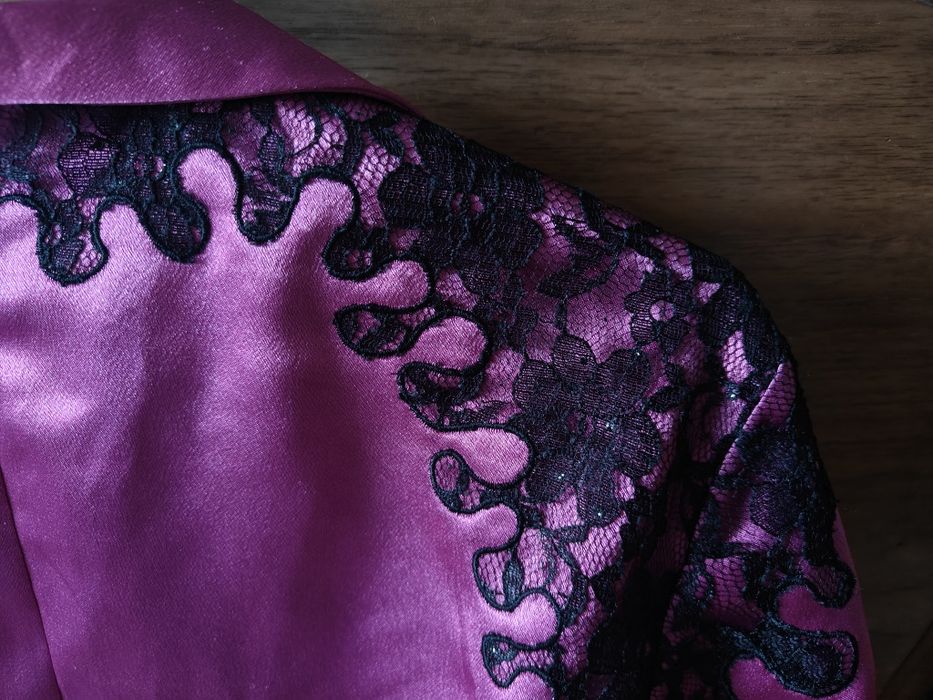 Bolero Roz Satinat