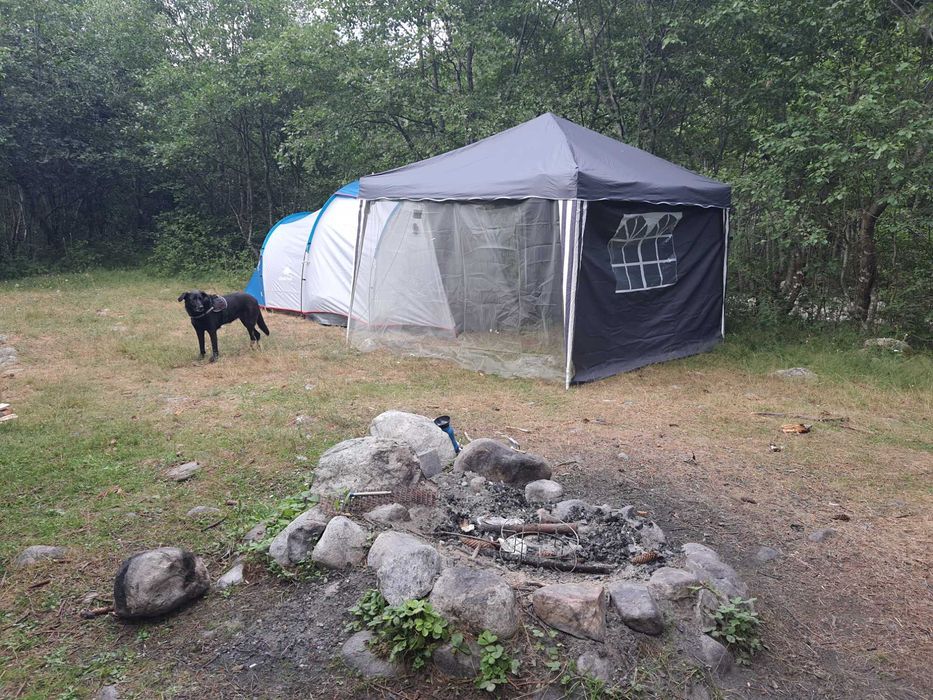 Палатка arpenaz 4.1 за 4 души декатлон