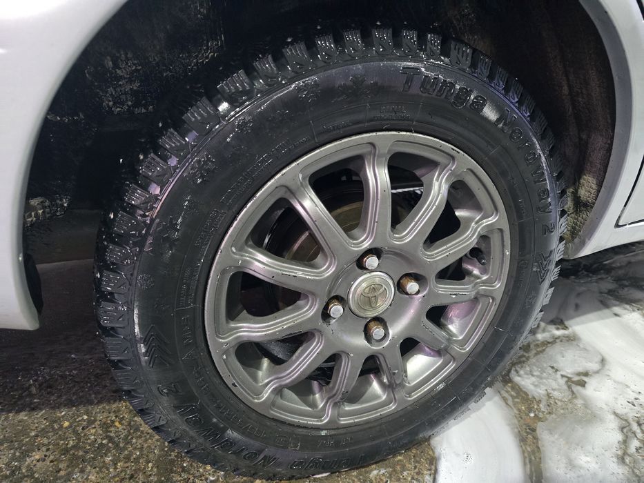 Диска на 14 с зимней резиной