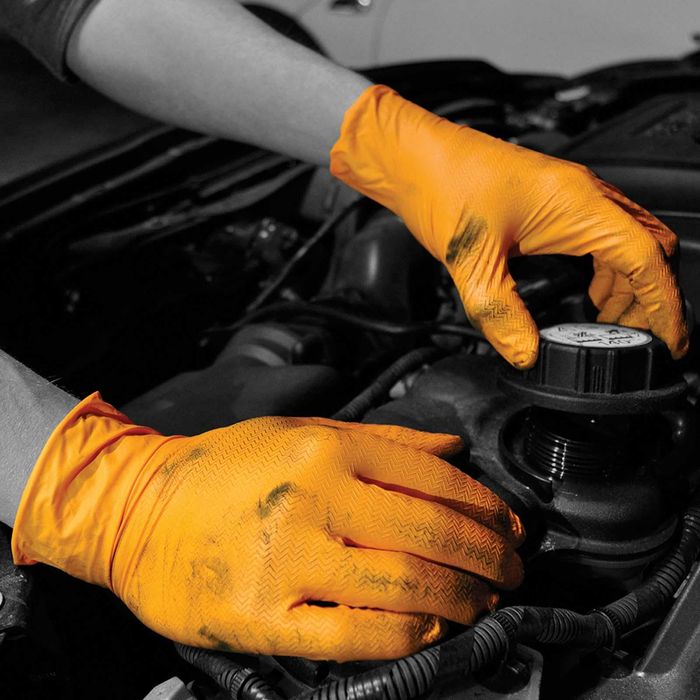 Manusi nitril mecanica reutilizabile-rezistente-100buc/cut LsauXL